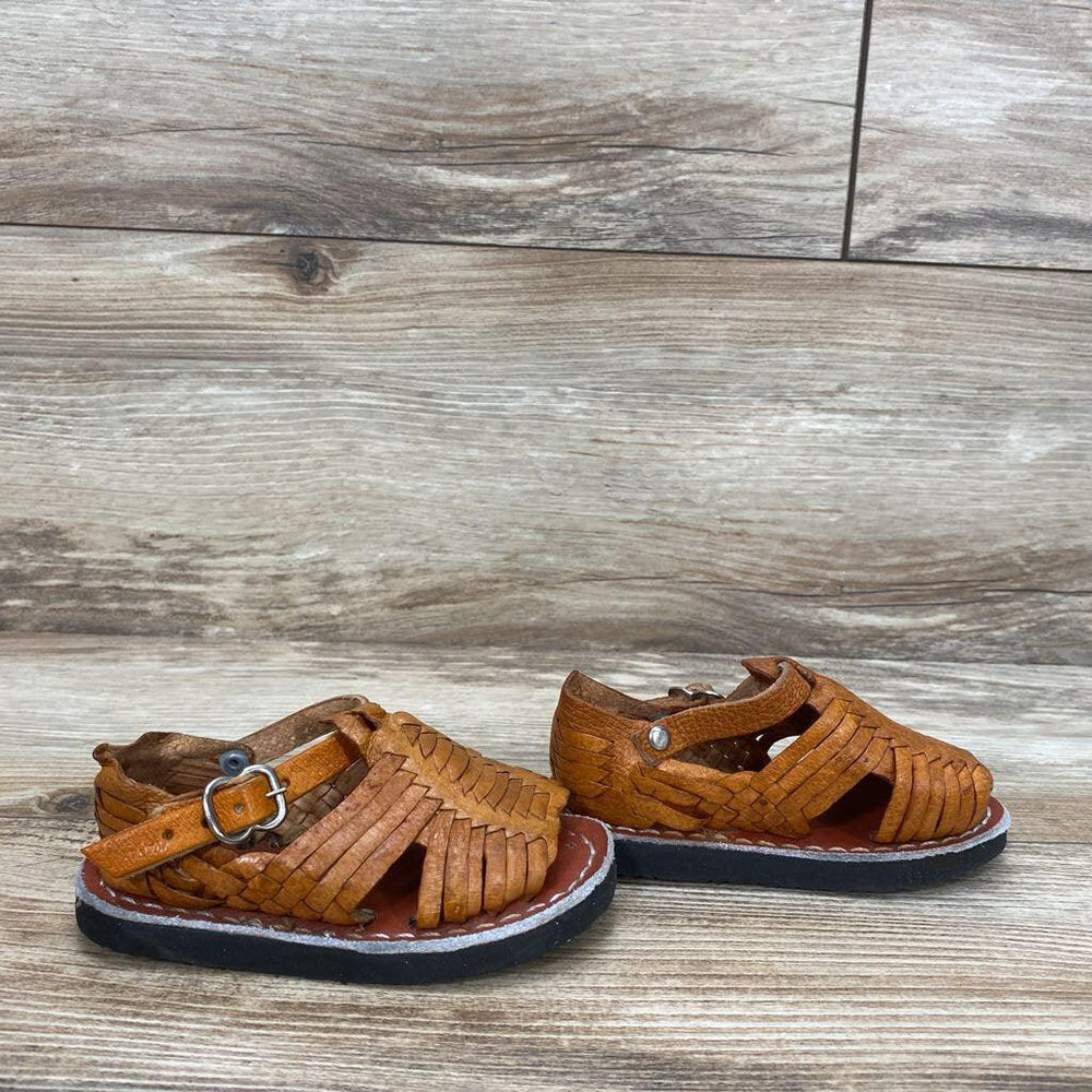 Leather Huaraches Sandals sz 5c - Me 'n Mommy To Be