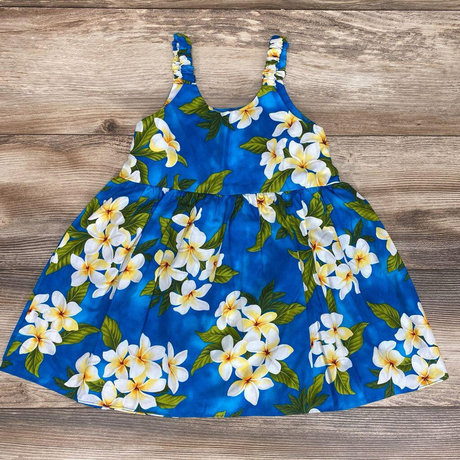 F&K Hawaiian Floral Dress sz 3-4T - Me 'n Mommy To Be