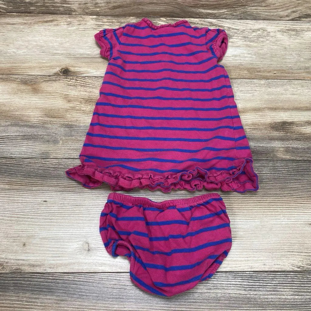 Ralph Lauren 2pc Striped Dress & Bloomers sz 18m - Me 'n Mommy To Be