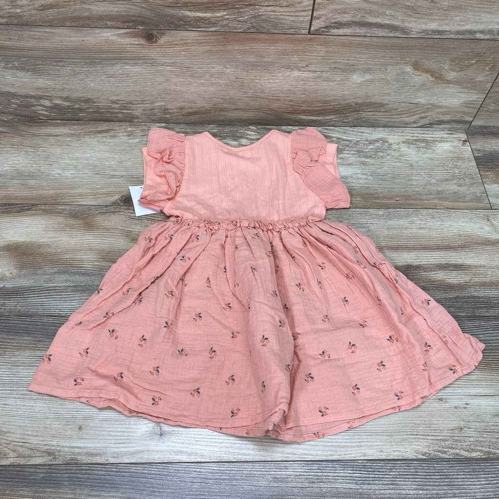 NEW Disney Junior Minnie Mouse Floral Muslin Dress sz 3T - Me 'n Mommy To Be