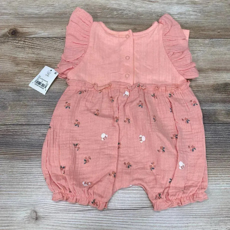 NEW Disney Baby Floral Minnie Mouse Shortie Romper sz 0-3m - Me 'n Mommy To Be