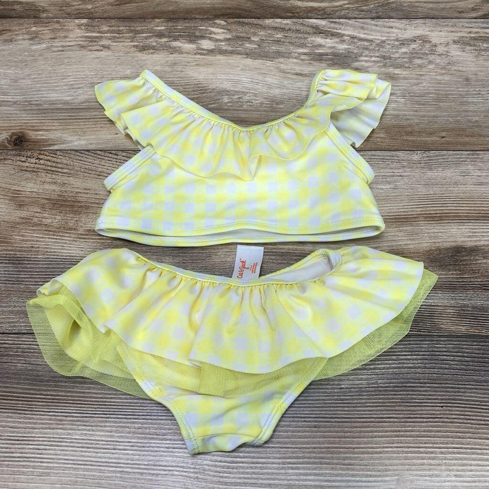 Cat & Jack 2pc Gingham Swimsuit Set sz 5T - Me 'n Mommy To Be