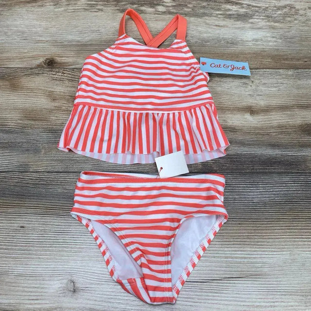 NEW Cat & Jack 2pc Striped Swimsuit sz 18m - Me 'n Mommy To Be