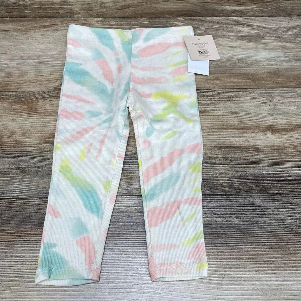 NEW Grayson Mini Tie-Dye Leggings sz 2T - Me 'n Mommy To Be