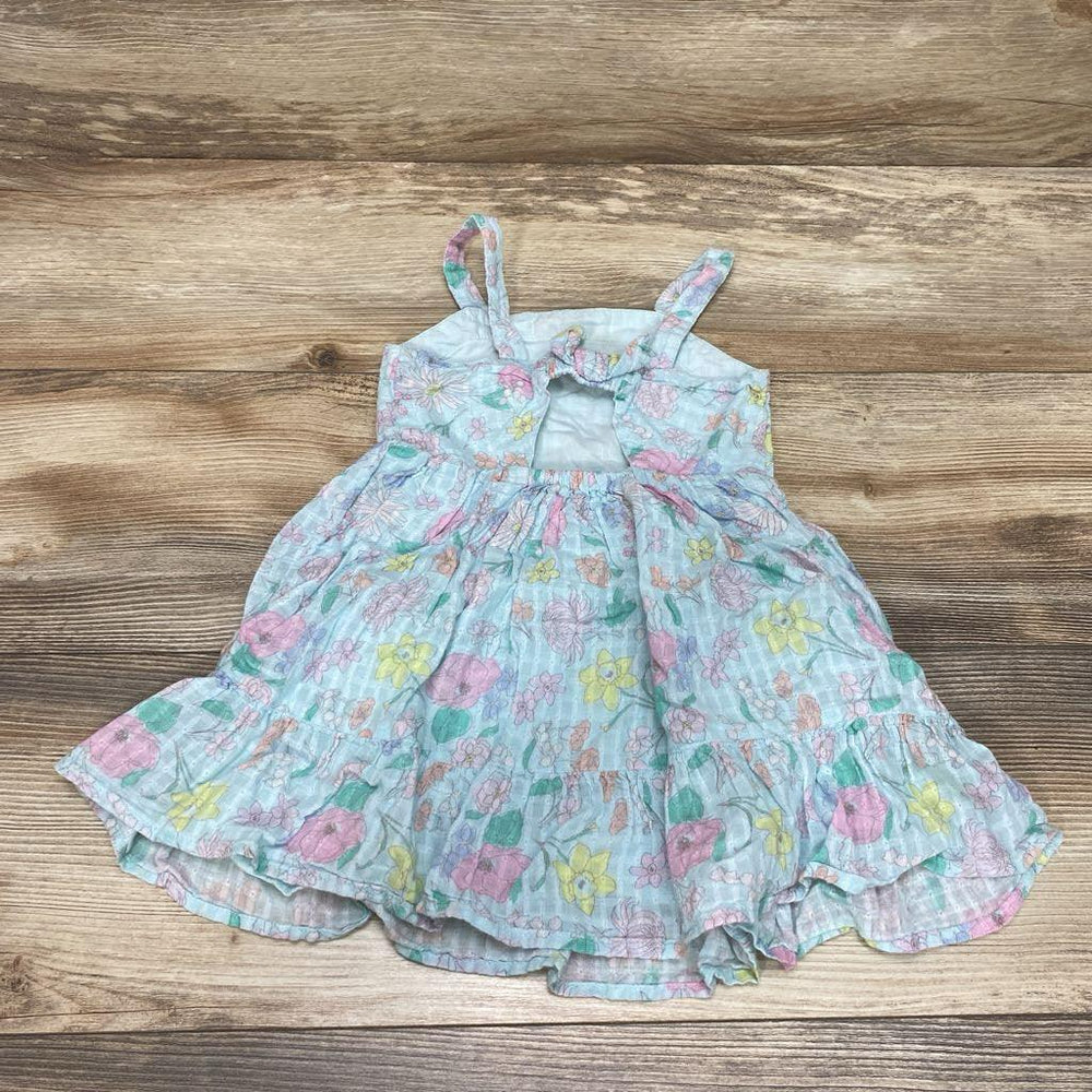 Cat & Jack Sleeveless Floral Dress sz 3T - Me 'n Mommy To Be