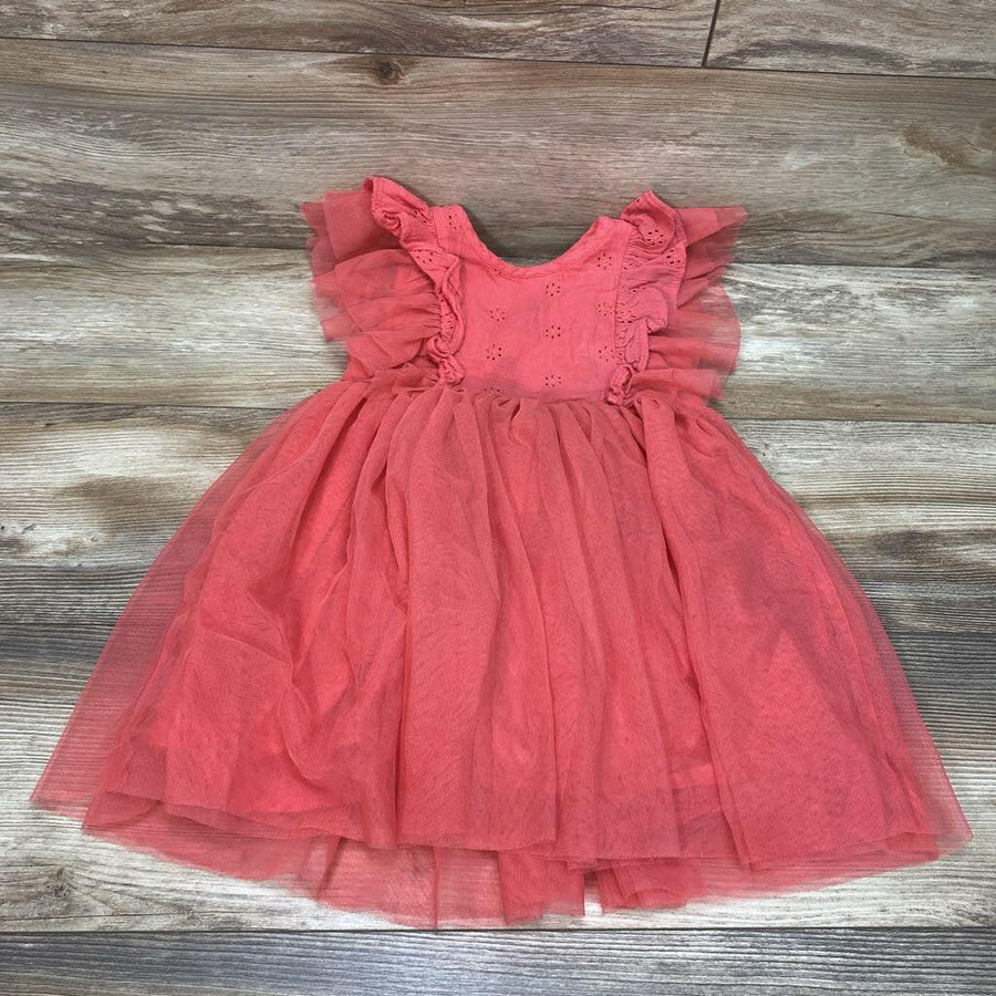 Cat & Jack Tulle Eyelet Dress sz 4T - Me 'n Mommy To Be