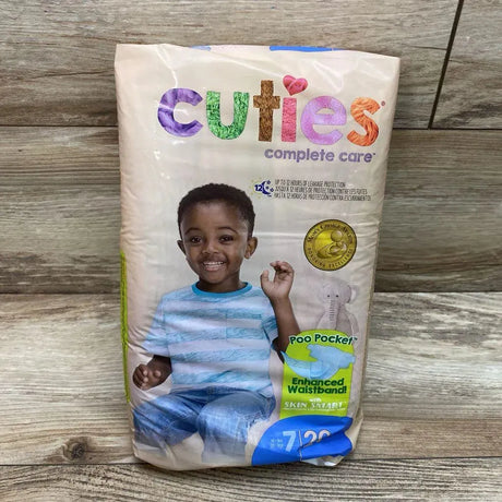 NEW Cuties Diapers 20Ct. Size 7 - Me 'n Mommy To Be