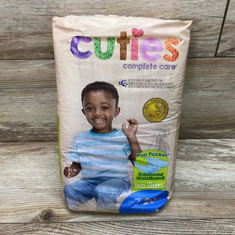 NEW Cuties Diapers 20Ct. Size 7 - Me 'n Mommy To Be