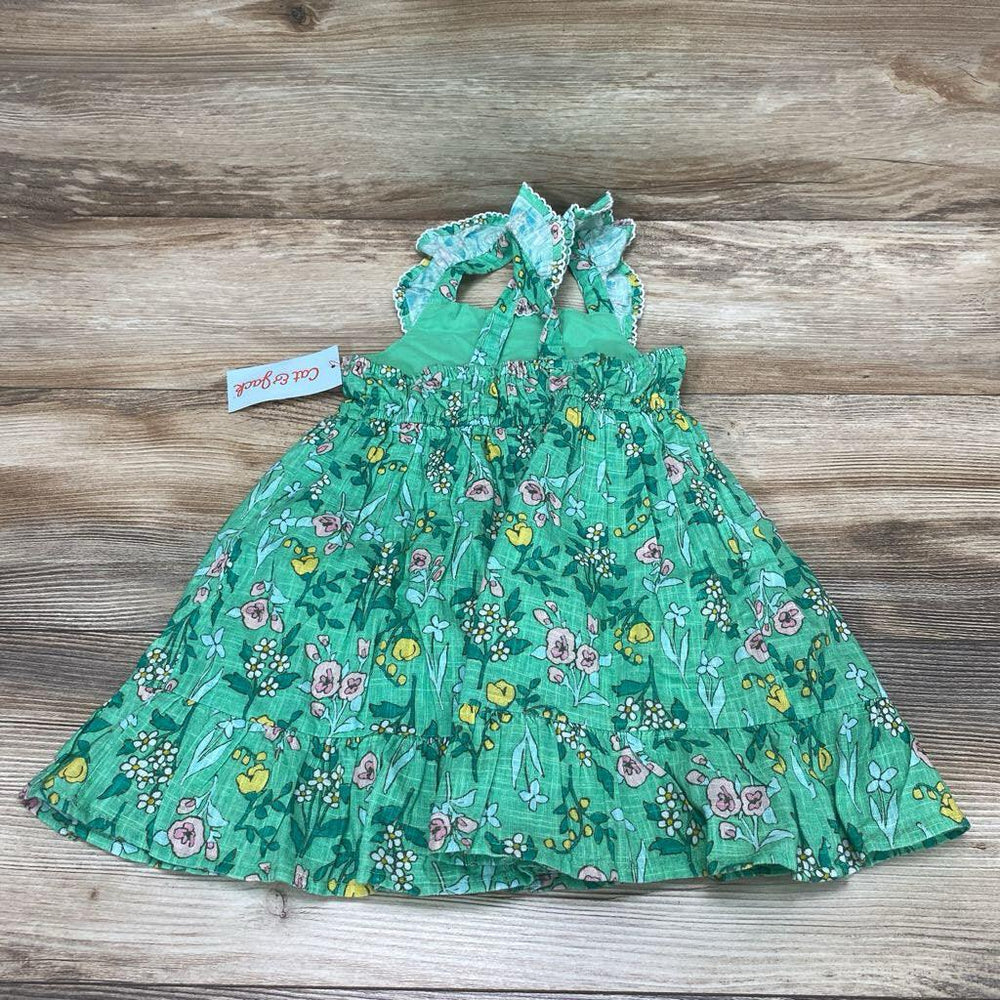 NEW Cat & Jack Floral Sleeveless Dress sz 3T - Me 'n Mommy To Be