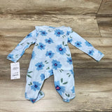 NEW Just One You Floral Sleeper sz NB - Me 'n Mommy To Be