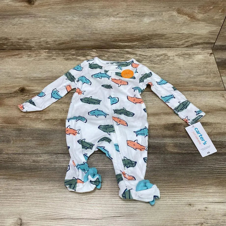 NEW Just One You Shark Sleeper sz NB - Me 'n Mommy To Be