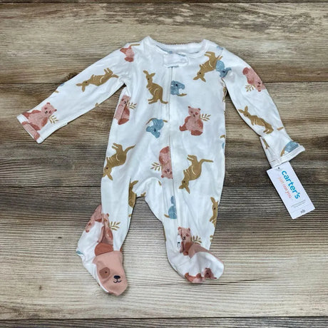 NEW Just One You Koalas & Kangaroos Print Sleeper sz NB - Me 'n Mommy To Be