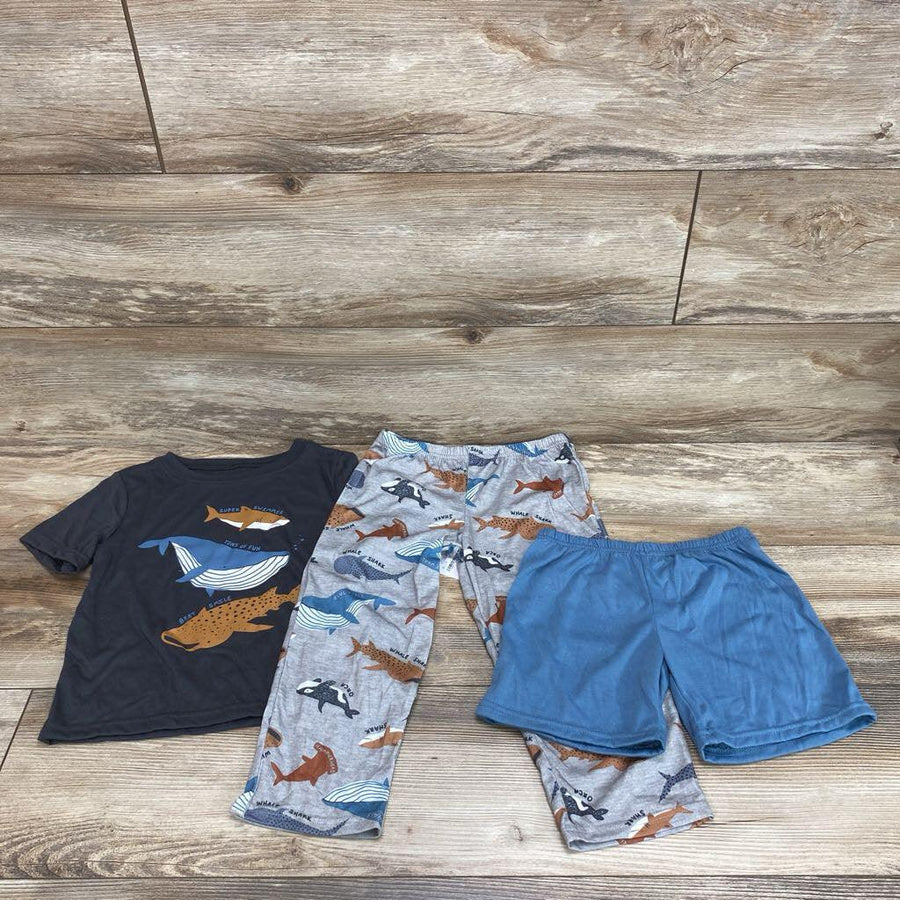 NEW Just One You 3pc Super Swimmer Pajama Set sz 4T - Me 'n Mommy To Be