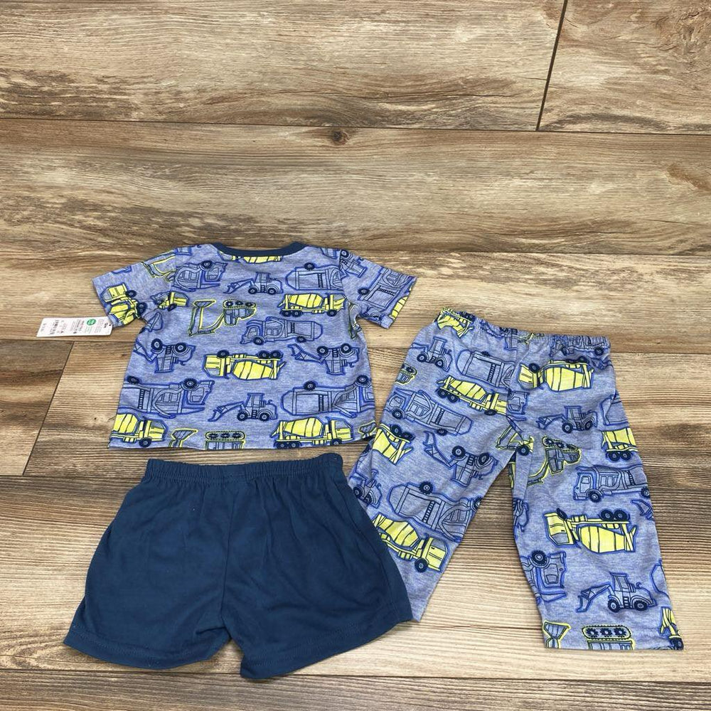 NEW Just One You 3pc Construction Trucks Print Pajama Set sz 12m - Me 'n Mommy To Be