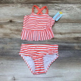 NEW Cat & Jack 2pc Striped Swimsuit sz 18m - Me 'n Mommy To Be