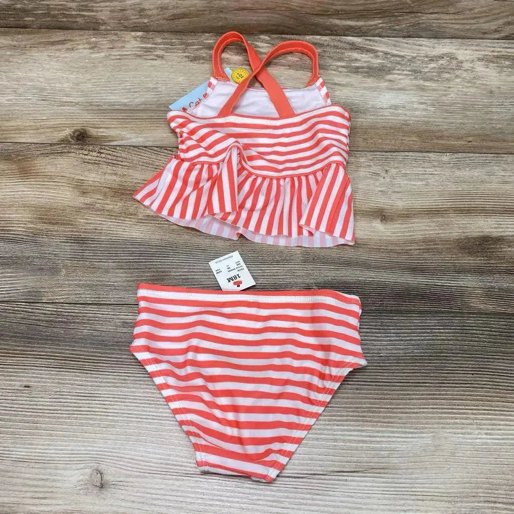 NEW Cat & Jack 2pc Striped Swimsuit sz 18m - Me 'n Mommy To Be