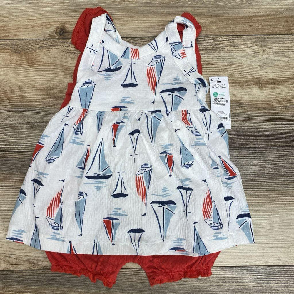 NEW Just One You 3pc Sailboats Dress Set sz 9m - Me 'n Mommy To Be