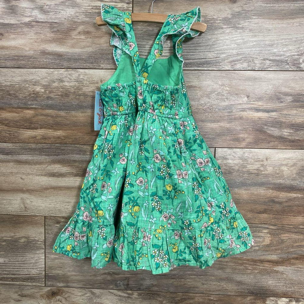 NEW Cat & Jack Floral Sleeveless Dress sz 5T - Me 'n Mommy To Be