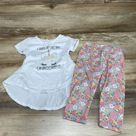 Btween 2Pc Unicorn Shirt & Shorts sz 18m - Me 'n Mommy To Be