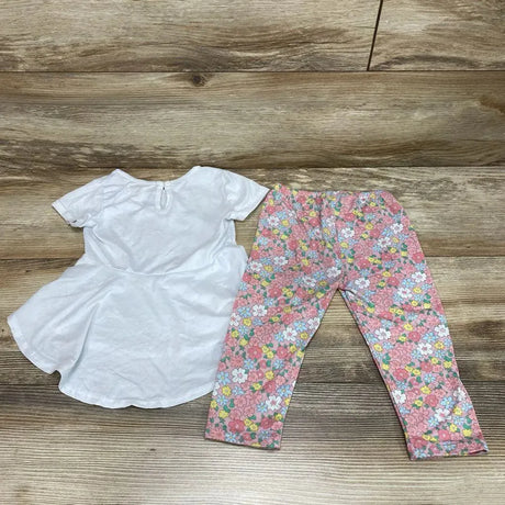 Btween 2Pc Unicorn Shirt & Shorts sz 18m - Me 'n Mommy To Be