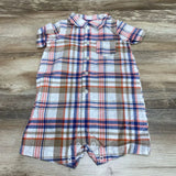 Carter's Plaid Shortie Romper sz 18m - Me 'n Mommy To Be