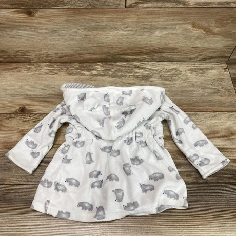 Just One You Bear Print Terry Robe sz 0-9m - Me 'n Mommy To Be