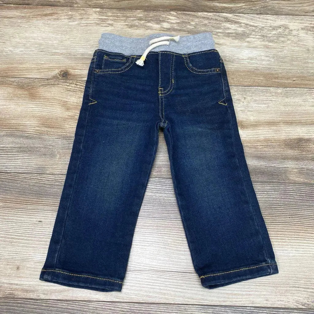 Cat & Jack Straight Drawstring Jeans sz 18m - Me 'n Mommy To Be