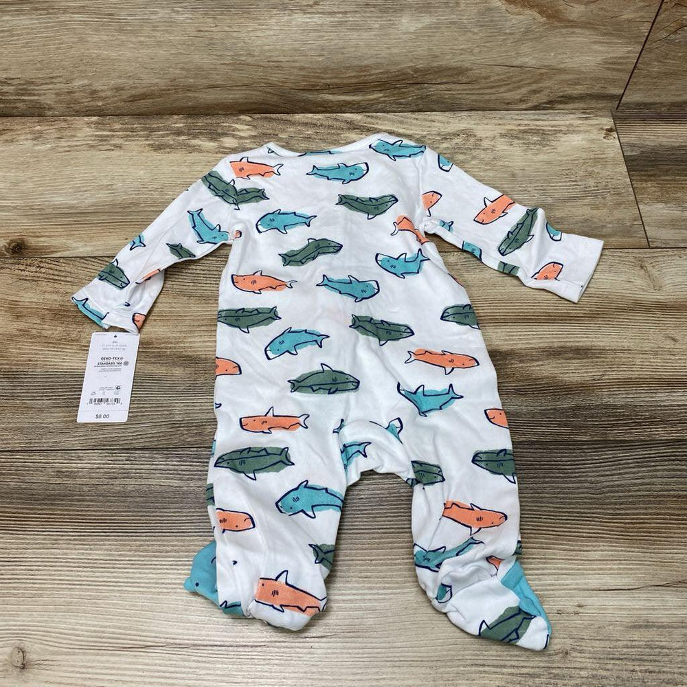 NEW Just One You Sharks Sleeper sz 3m - Me 'n Mommy To Be