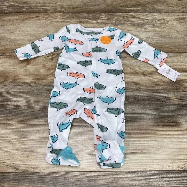 NEW Just One You Sharks Sleeper sz 3m - Me 'n Mommy To Be