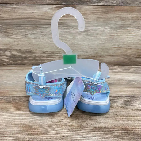 NEW Disney Frozen Adventure Ankle Strap Light Up Sandals sz 10c - Me 'n Mommy To Be