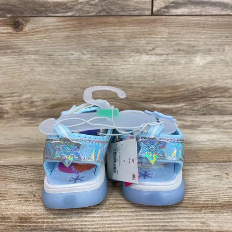 NEW Disney Frozen Adventure Ankle Strap Light Up Sandals sz 8c - Me 'n Mommy To Be