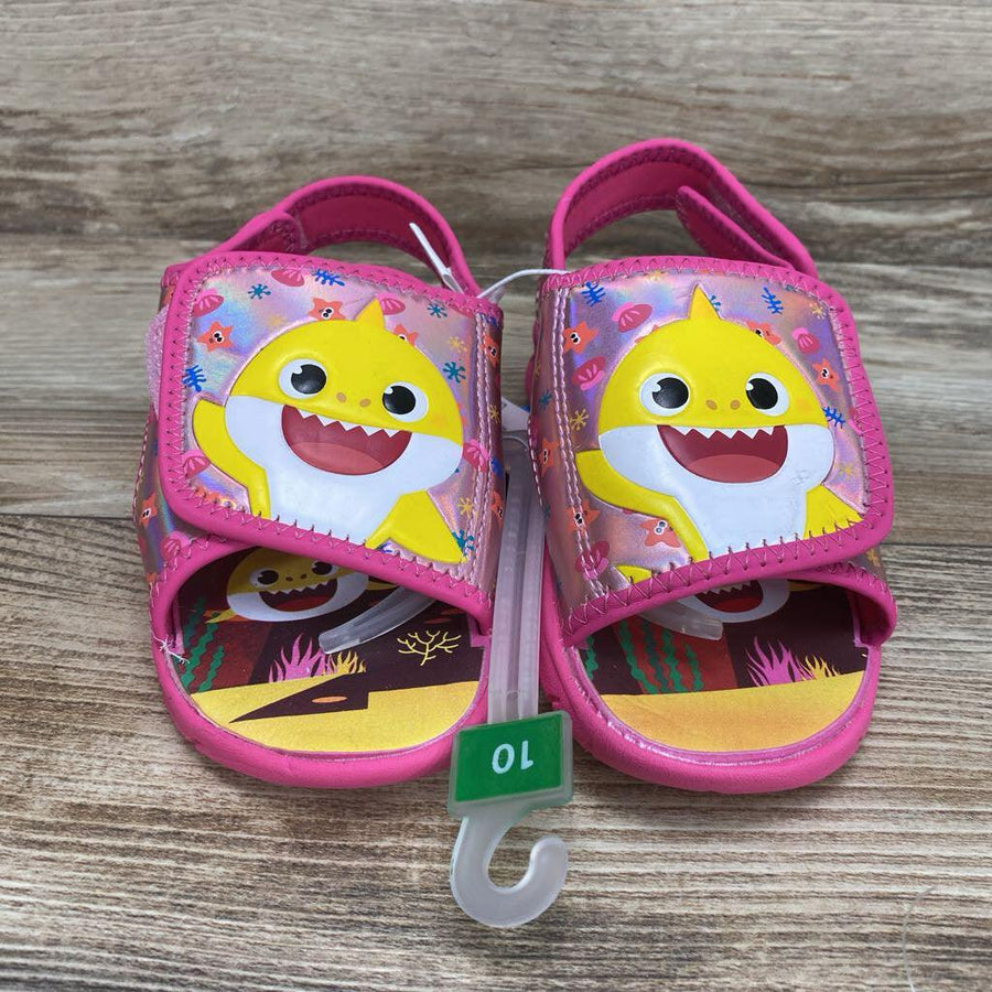 NEW Pinkfong Baby Shark Water Sandals sz 10c - Me 'n Mommy To Be