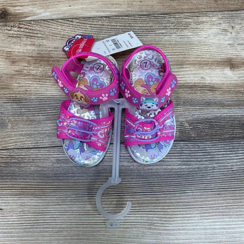 NEW Paw Patrol Adventure Ankle Strap Sandals sz 7c - Me 'n Mommy To Be