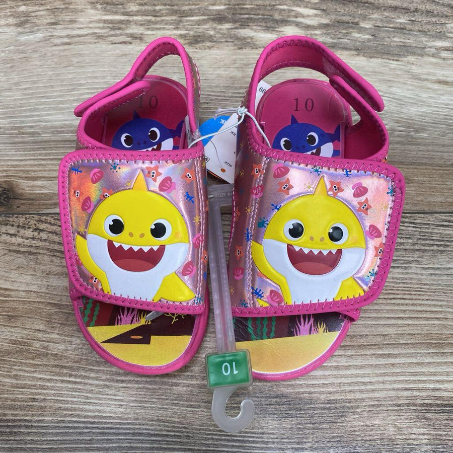 NEW Pinkfong Baby Shark Water Sandals sz 10c - Me 'n Mommy To Be