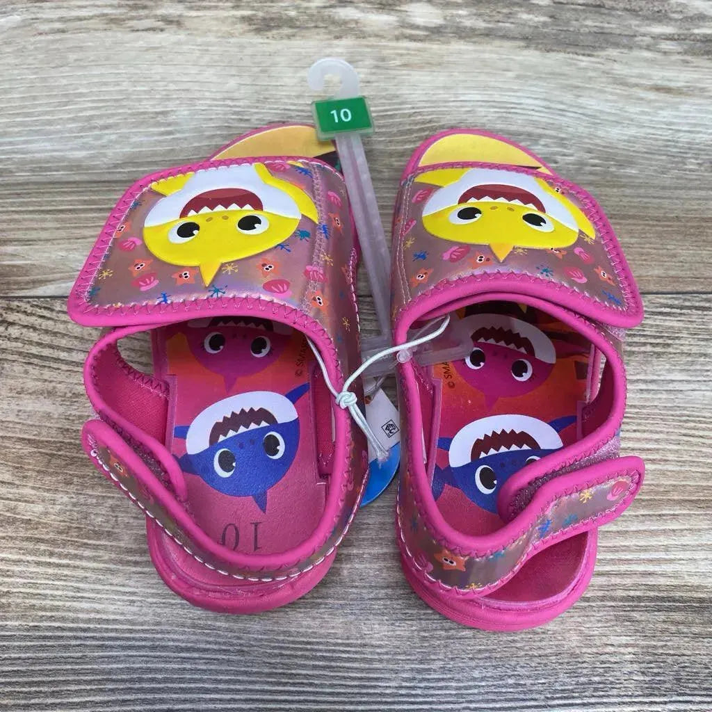 NEW Pinkfong Baby Shark Water Sandals sz 10c - Me 'n Mommy To Be