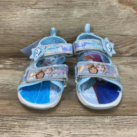 NEW Disney Frozen Adventure Ankle Strap Light Up Sandals sz 9c - Me 'n Mommy To Be