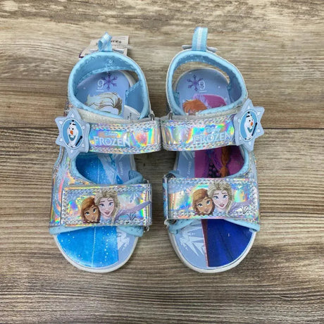 NEW Disney Frozen Adventure Ankle Strap Light Up Sandals sz 9c - Me 'n Mommy To Be