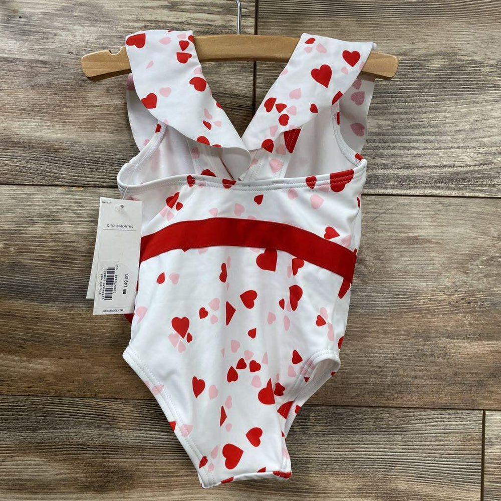 NEW Janie & Jack Heart Print Swimsuit sz 12-18m - Me 'n Mommy To Be