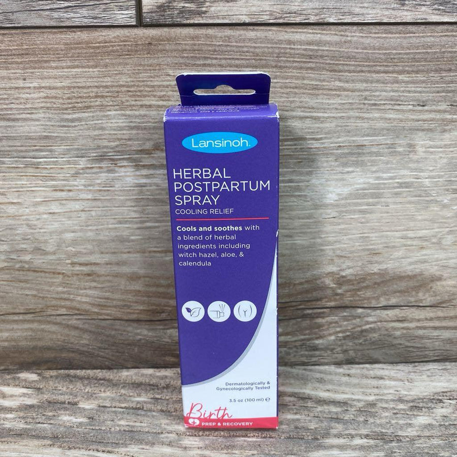 NEW Lansinoh Herbal Postpartum Pain Relief Spray - Me 'n Mommy To Be