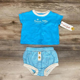 NEW Cat & Jack 2pc Beach Baby Top & Bloomers sz 0-3m - Me 'n Mommy To Be