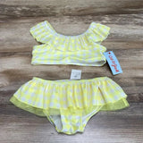NEW Cat & Jack 2pc Gingham Bikini Set sz 4T - Me 'n Mommy To Be