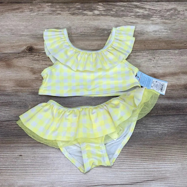 NEW Cat & Jack 2pc Gingham Bikini Set sz 4T - Me 'n Mommy To Be