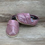 Toms Tiny Alpargata Glitter Shoes sz 2c - Me 'n Mommy To Be