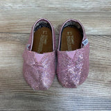 Toms Tiny Alpargata Glitter Shoes sz 2c - Me 'n Mommy To Be