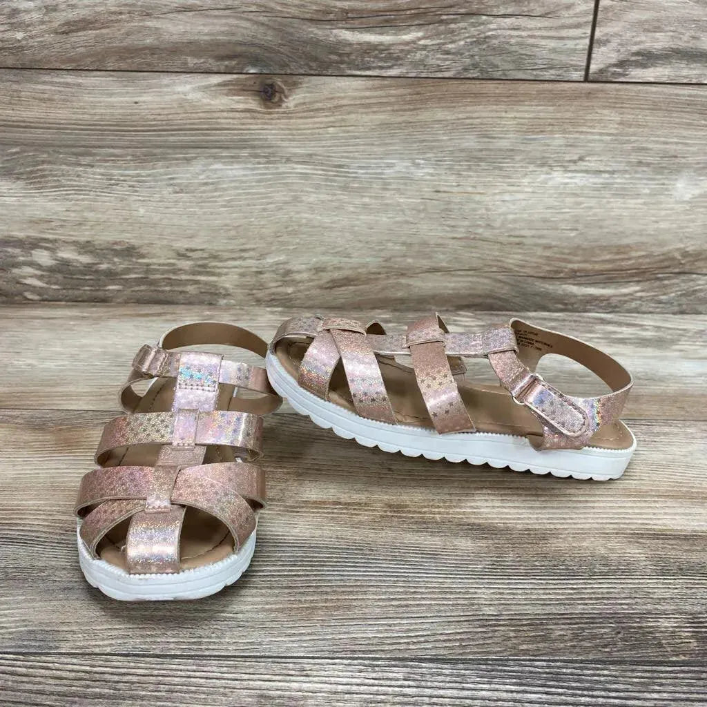 Star Print Fisherman Sandals sz 13c - Me 'n Mommy To Be