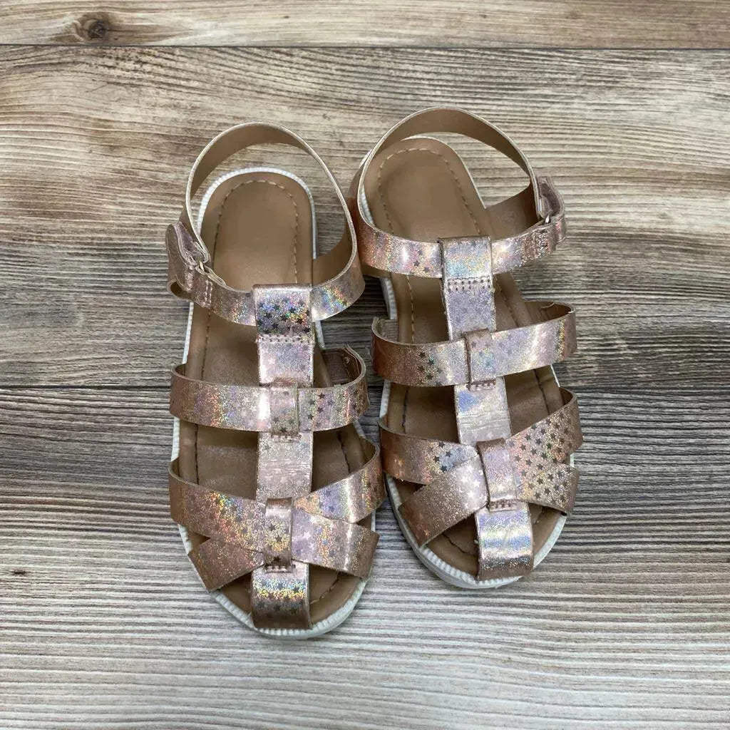 Star Print Fisherman Sandals sz 13c - Me 'n Mommy To Be