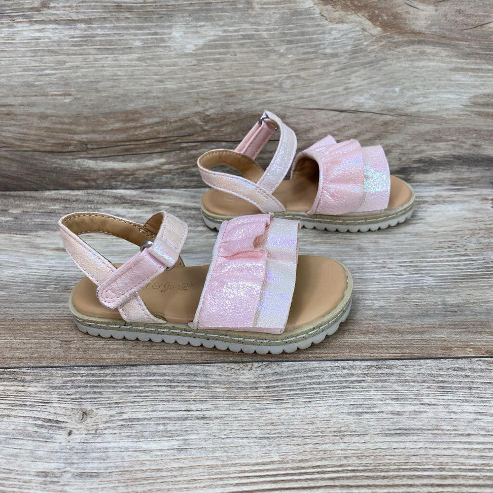 Cat & Jack Girls' Abigail Ankle Strap Sandals sz 5c - Me 'n Mommy To Be
