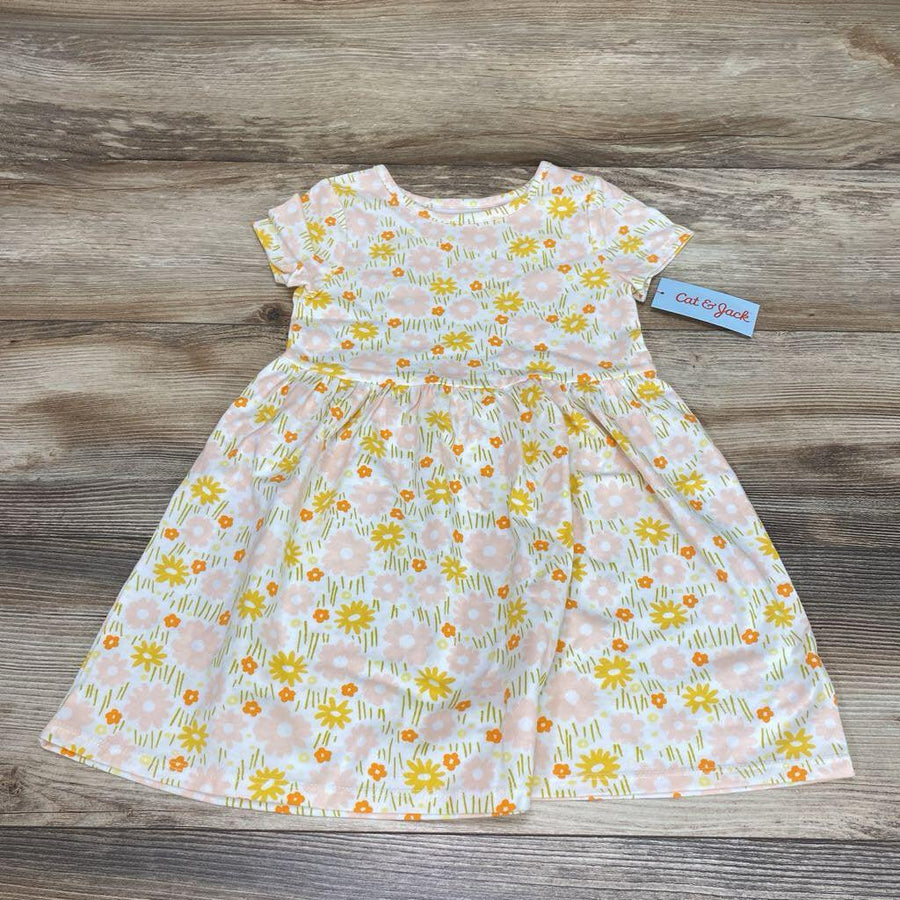 NEW Cat & Jack Floral Dress sz 4T - Me 'n Mommy To Be