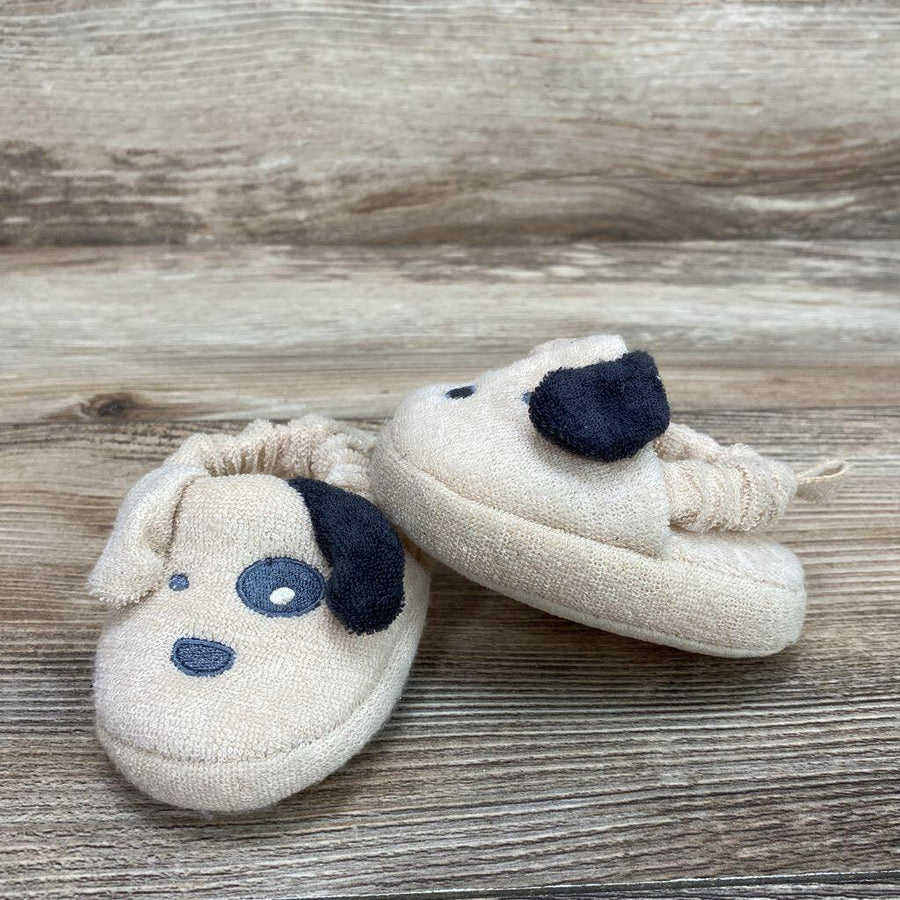 Carter's Puppy Slippers sz 0-6m - Me 'n Mommy To Be