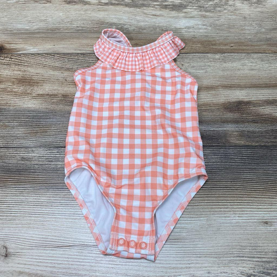 Just One You 1Pc Gingham Swimsuit sz 18m - Me 'n Mommy To Be